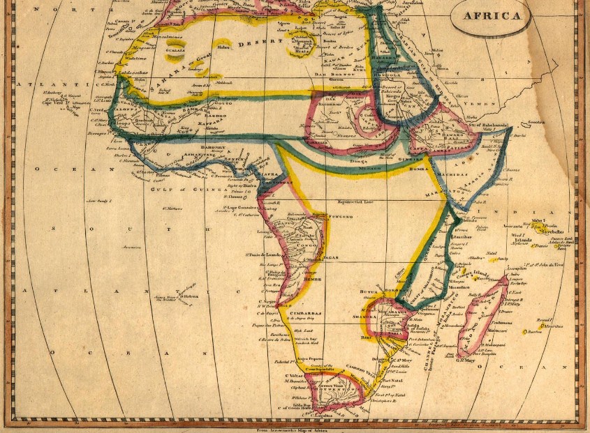 Ancient MAP of Africa