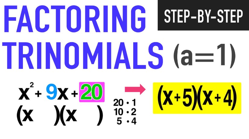Factoring Trinomials Calculator