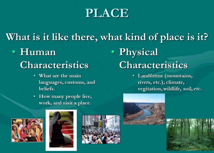5 Themes Of Geography Place