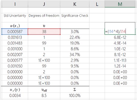 Calculate Effective Degrees Of Freedom Step 2